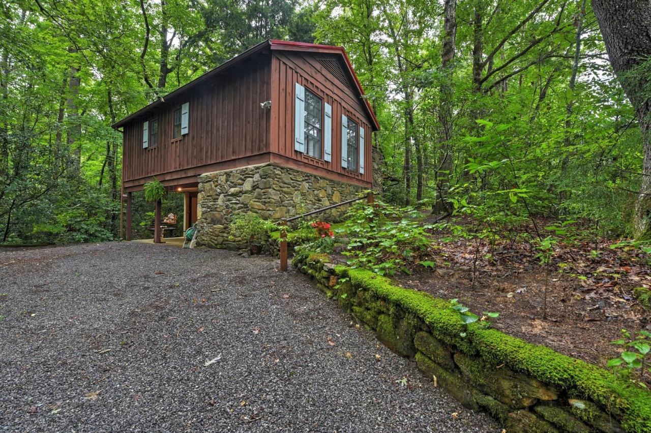 Serene Creekside Cottage Near Asheville Fire Pit Candler Luaran gambar